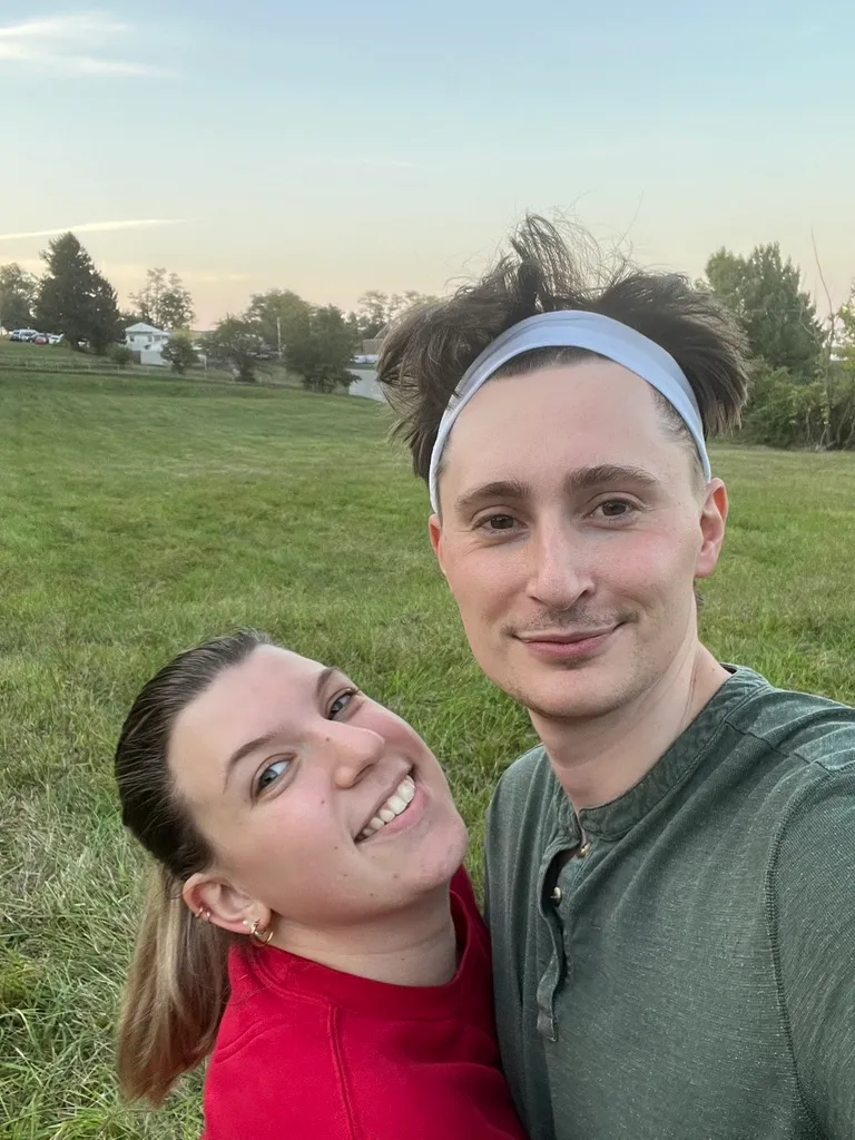 Out in a field