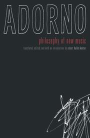 Philosophy of New Music